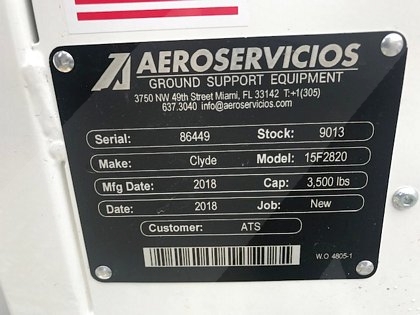 Narrow Body Passenger Stair Clyde 15F2820 - 88/161 in