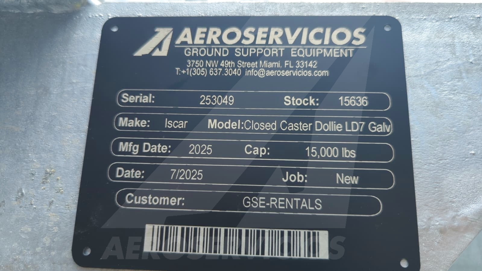 Dollies LD7 Iscar 2025