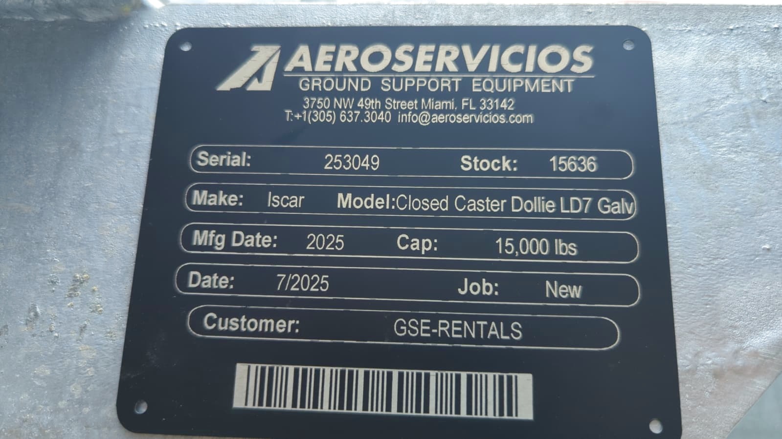 Dollies LD7 Iscar 2025