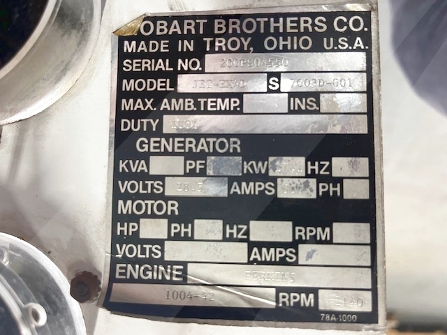 Ground Power Unit Hobart JetEx 4D