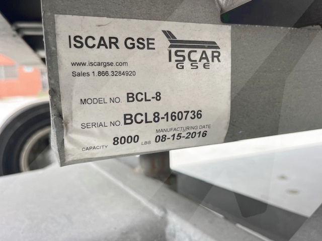 Baggage Carts Closed Iscar BCL-8 Galvanized
