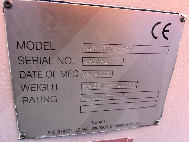 Heater TLD ACU-2050-FDP