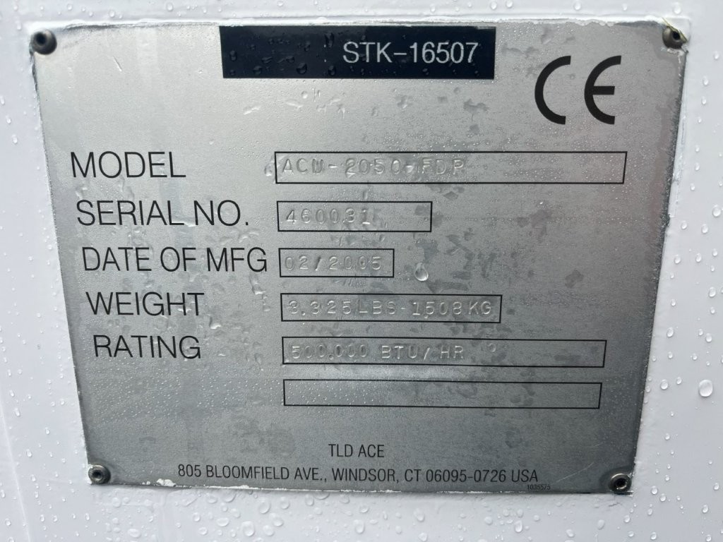 Heater TLD ACU-2050-FDP