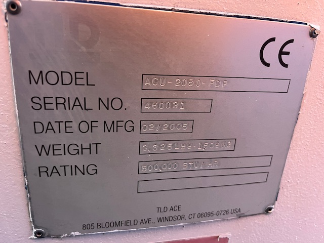 Heater TLD ACU-2050-FDP