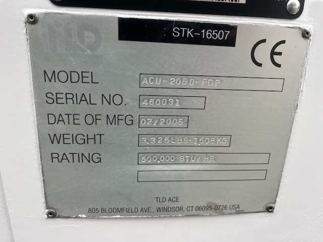 Heater TLD ACU-2050-FDP