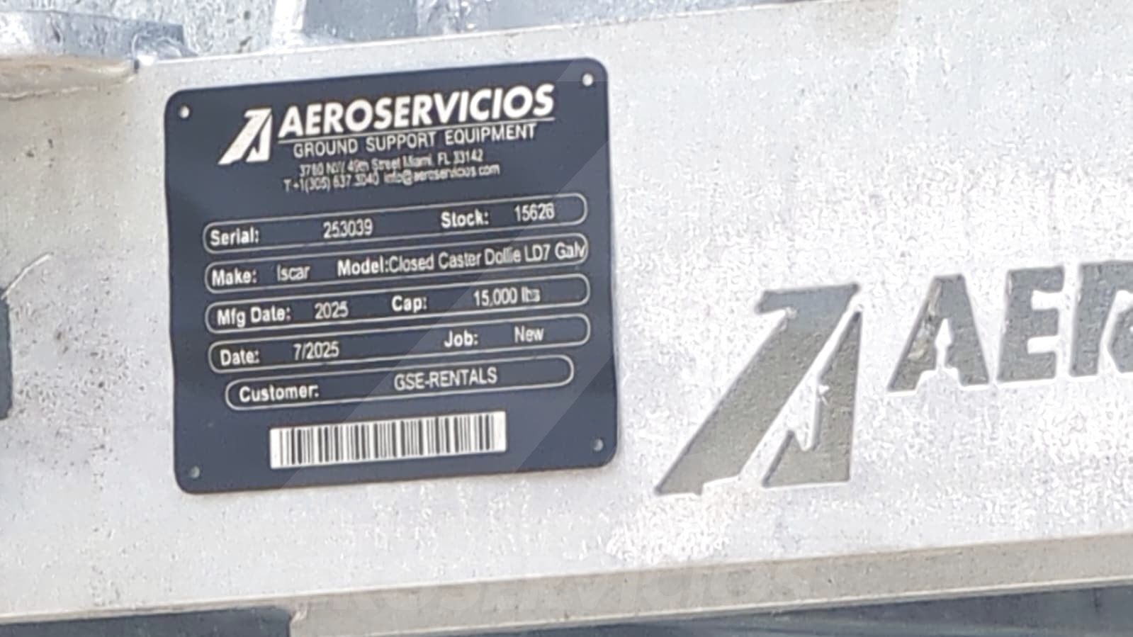 Dollies LD7 Iscar 2025