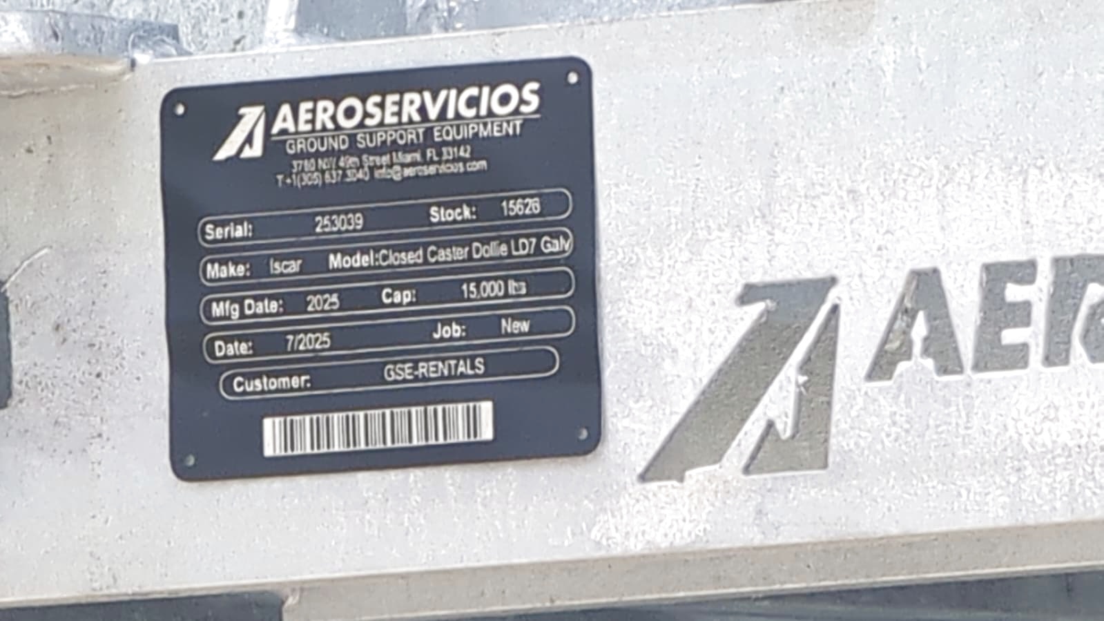 Dollies LD7 Iscar 2025