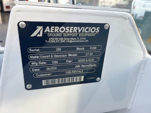 Push Back Tractor S&S GT-50