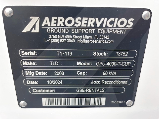 Ground Power Unit TLD GPU 4090-T-CUP