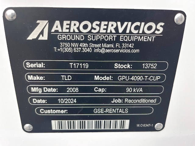 Ground Power Unit TLD GPU 4090-T-CUP