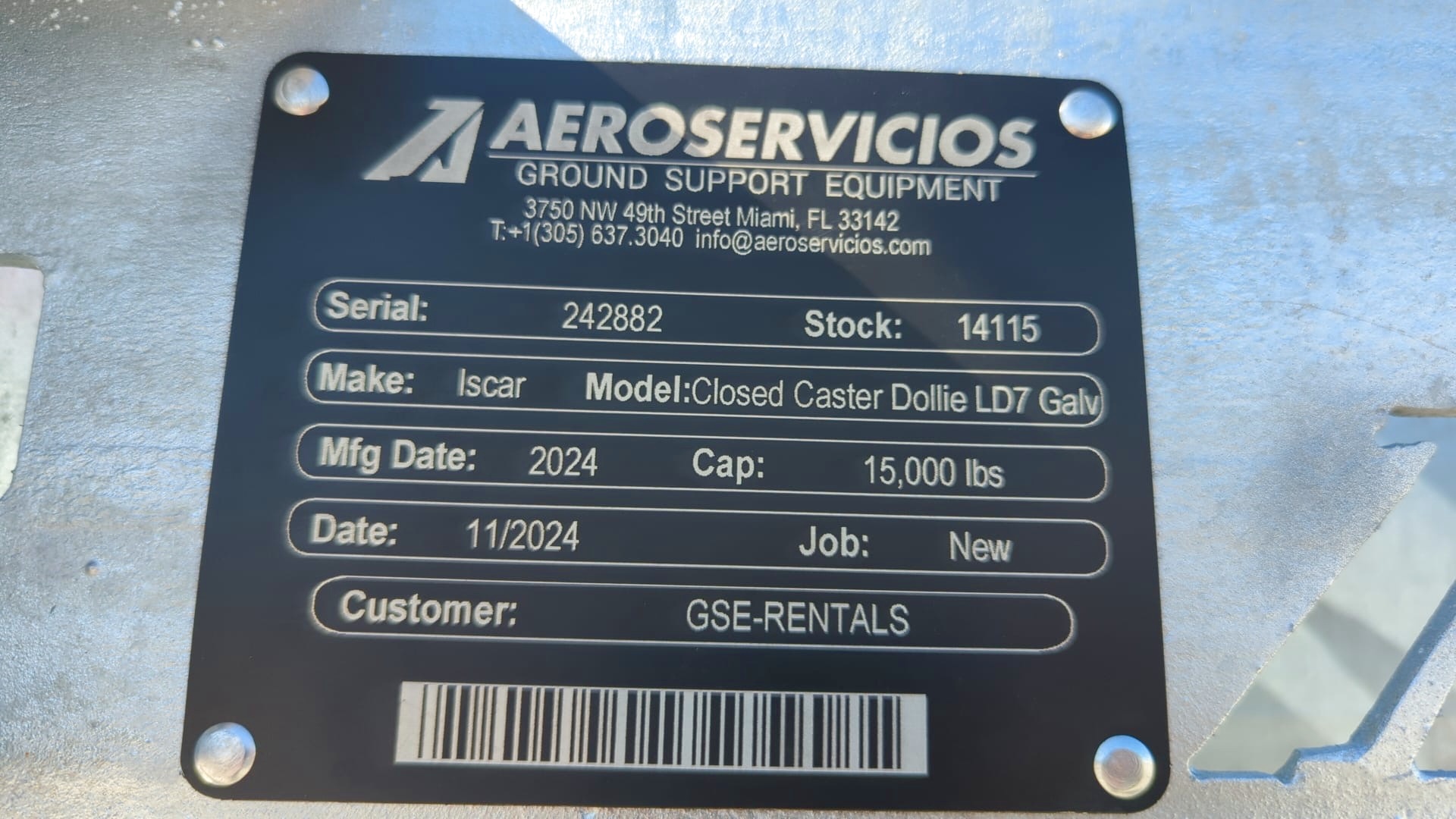Dollies LD7 Iscar 2024