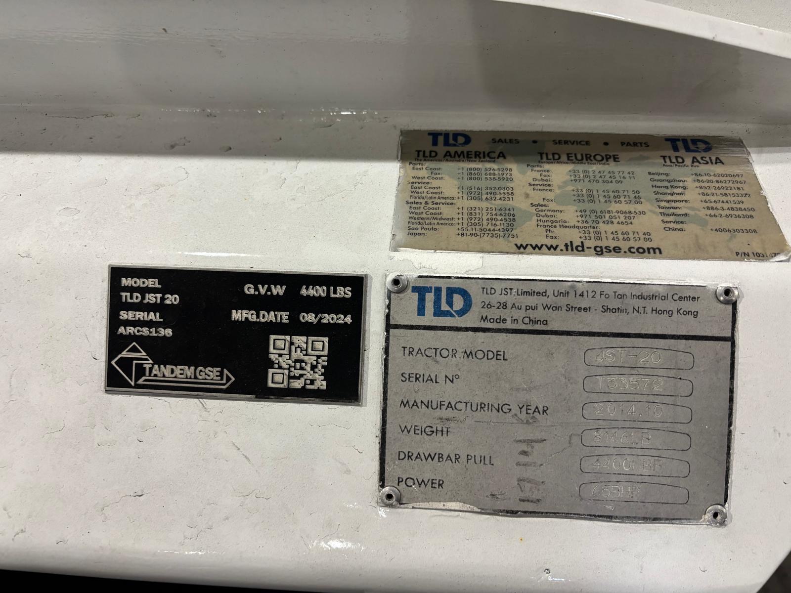 Baggage Tractor TLD JST-20