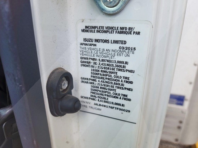 Truck Chassis Isuzu NPR-HD Diesel