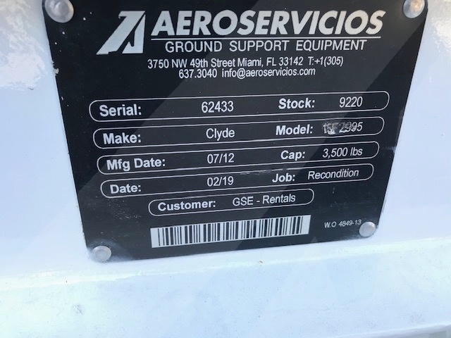 Dollies LD3 Clyde 15F2995 Roller Deck-4 Wheel Steering