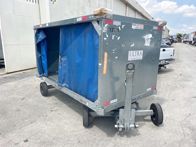 Baggage Carts Closed Iscar BCL-8 Galvanized 2023