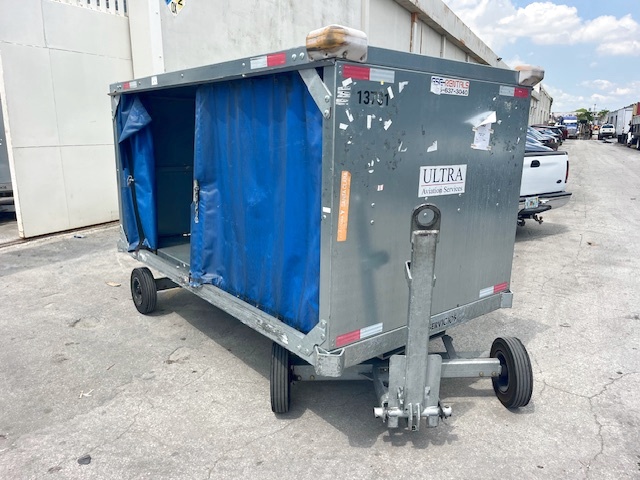 Baggage Carts Closed Iscar BCL-8 Galvanized 2023