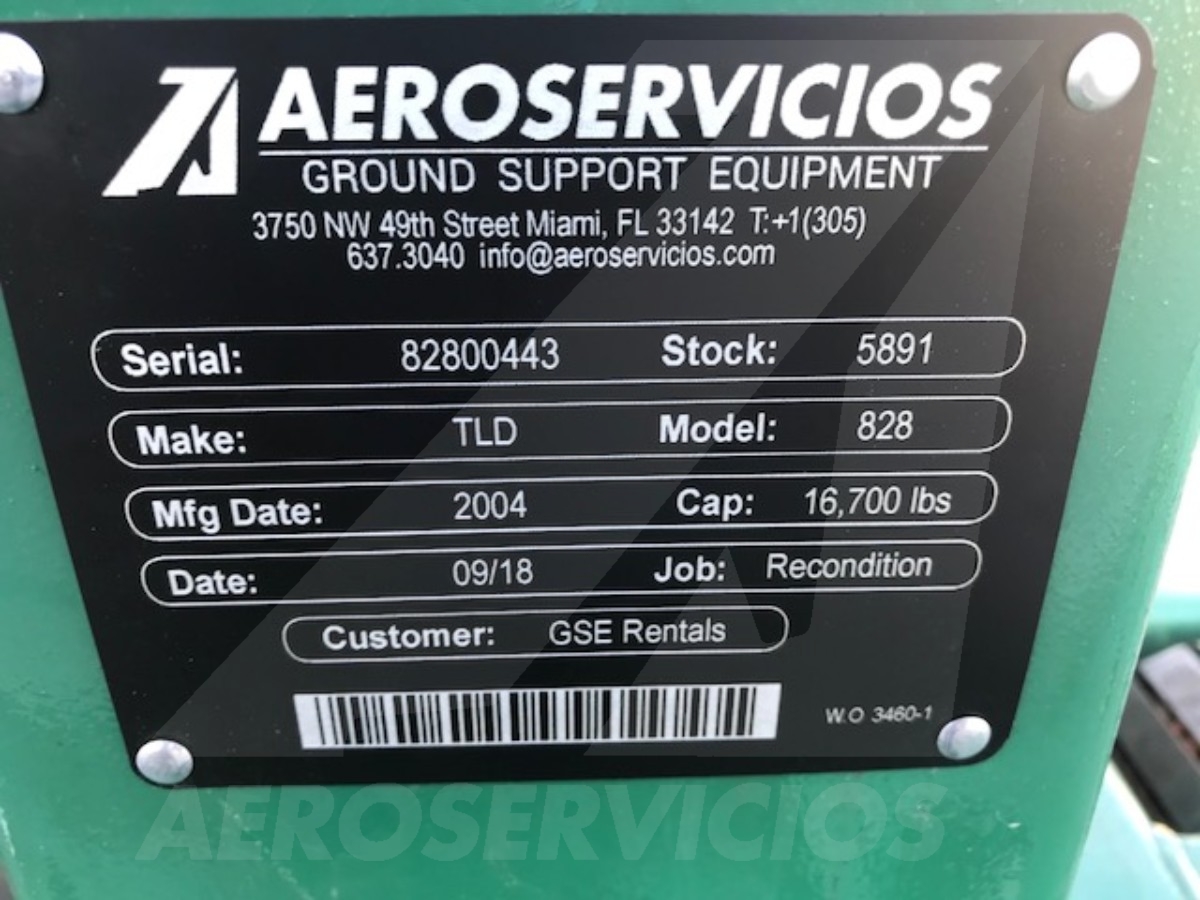 Cargo Loader TLD 828 Wide