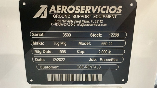 Belt Loader Tug 660-11