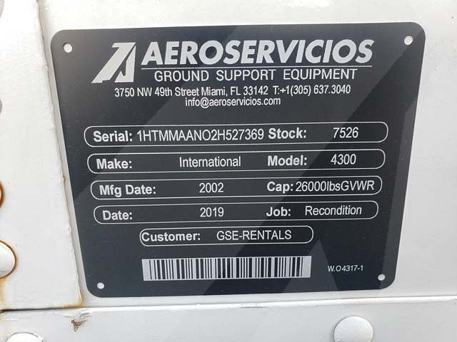 Catering Truck International/Hi-Way 4300