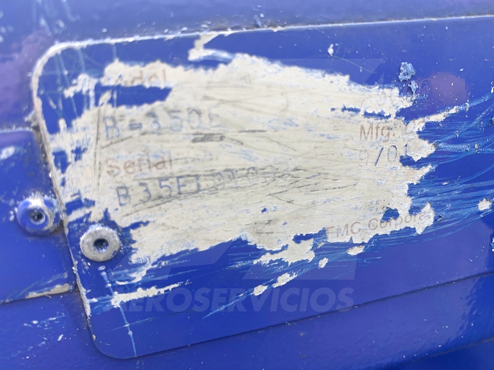 Push Back Tractor FMC B350E