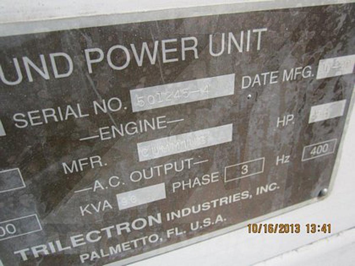 Ground Power Unit Trilectron 90T400SLN - 90 kVA