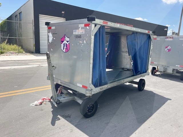 Baggage Carts Closed Iscar BCL-8 Galvanized 2023