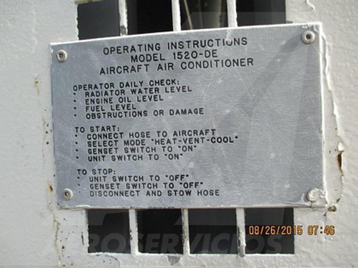 Air Conditioning Unit Air A Plane 1520DE