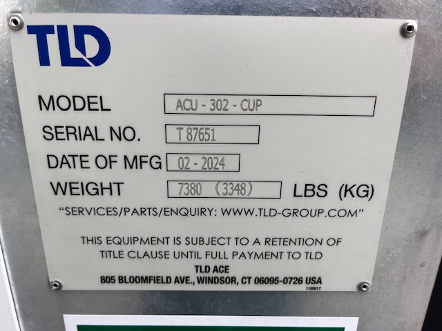 Air Conditioning Unit TLD ACU 302-CUP - 24 Tons T3