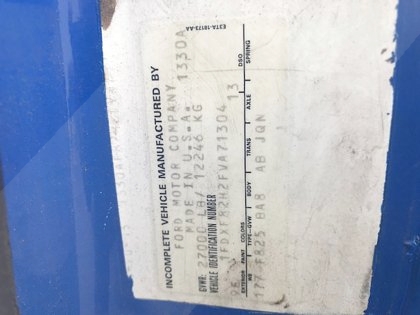 Fuel Truck AV-JF Gas F-800